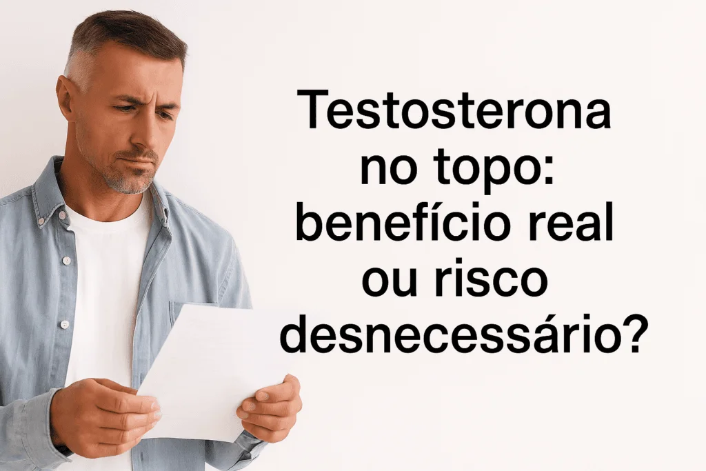  homem, representando reposição hormonal masculina em Juiz de Fora.